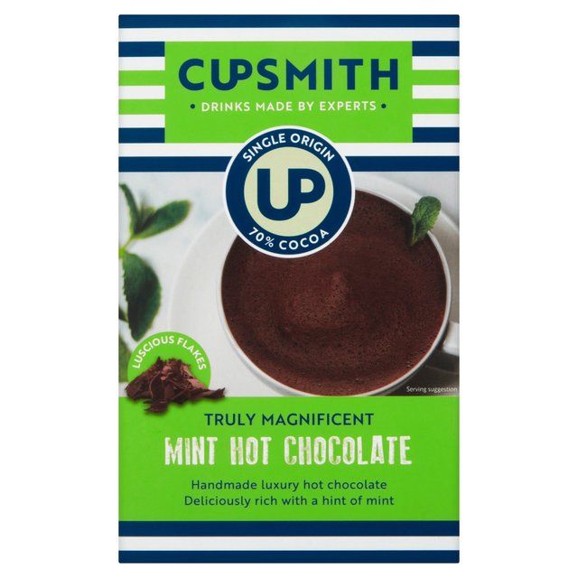 Cupsmith Dark Hot Chocolate Flakes with Mint Perfumes, Aftershaves & Gift Sets M&S   