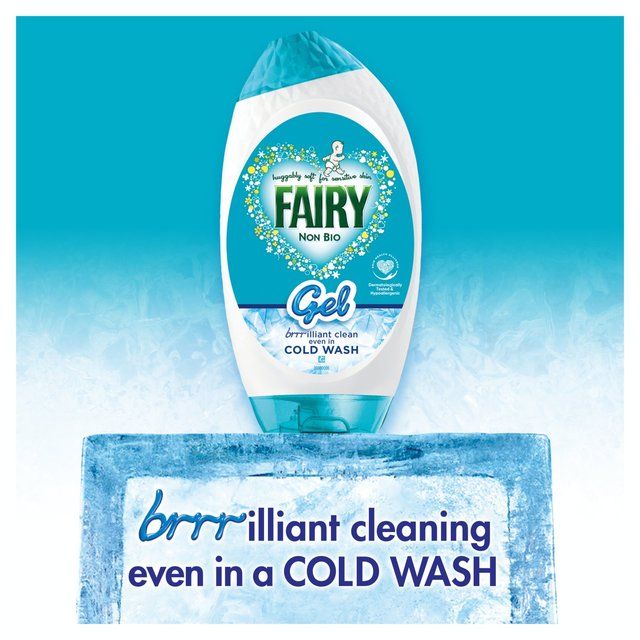 Fairy Non Bio Washing Liquid Gel For Sensitive Skin 24 Washes Laundry M&S   