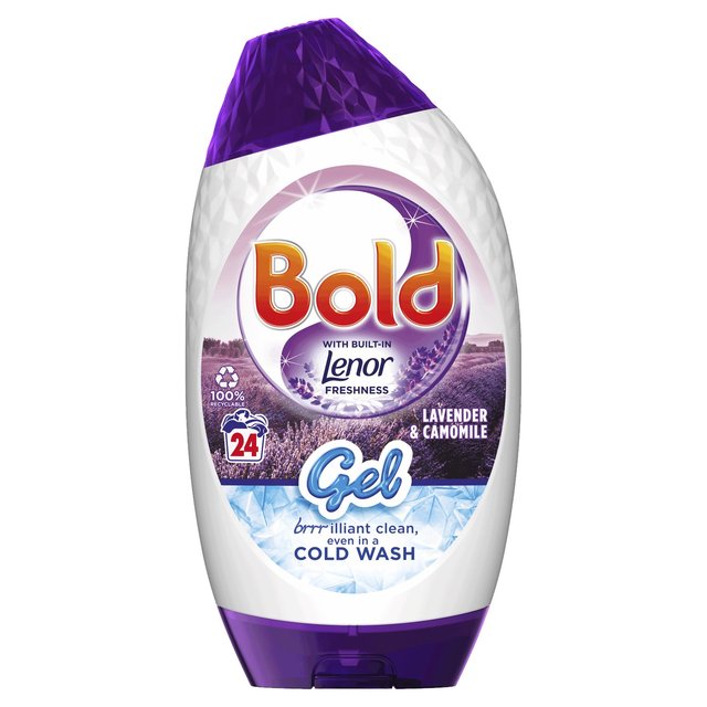 Bold 2in1 Washing Liquid Gel Lavender & Camomile 24 Washes Laundry M&S   