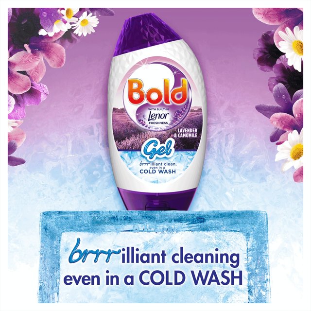 Bold 2in1 Washing Liquid Gel Lavender & Camomile 24 Washes Laundry M&S   