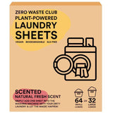 Zero Waste Club Detergent Sheets Plastic Free - Scented Laundry M&S Default Title  