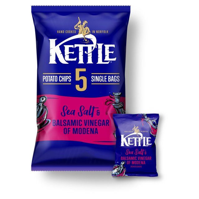 KETTLE SSBV of Modena MP (25g x 5) Crisps, Nuts & Snacking Fruit M&S   