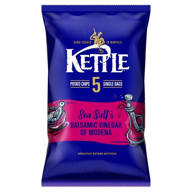 KETTLE SSBV of Modena MP (25g x 5) Crisps, Nuts & Snacking Fruit M&S   