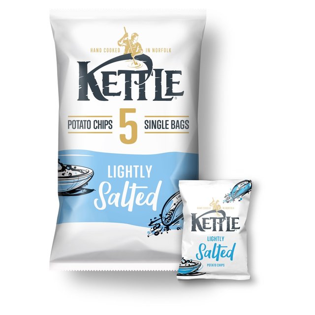 KETTLE Lightly Salted Multipack Crisps, Nuts & Snacking Fruit M&S   