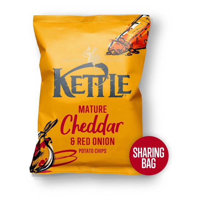 KETTLE Mature Cheddar & Red Onion