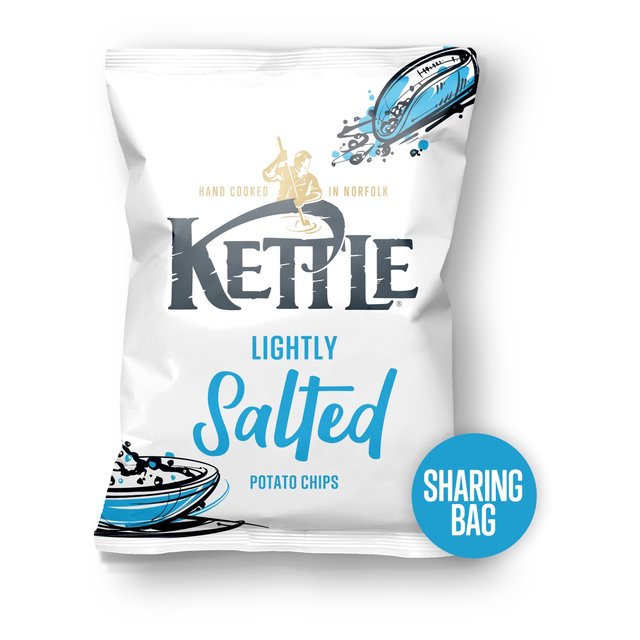 KETTLE Lightly Salted Crisps, Nuts & Snacking Fruit M&S   