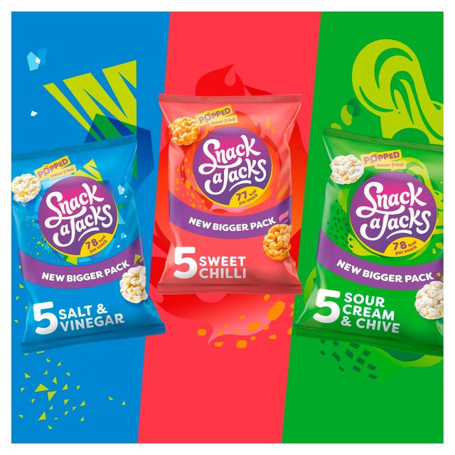 Snack a Jacks Sweet Chilli Multipack Rice Cakes Food Cupboard M&S   