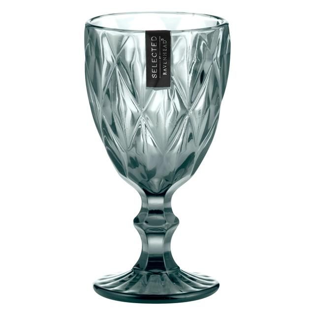 Ravenhead Gemstone Grey Wine Glass 32CL Tableware & Kitchen Accessories M&S   