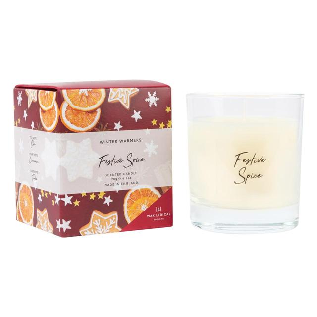 Wax Lyrical Medium Candle, Festive Spice