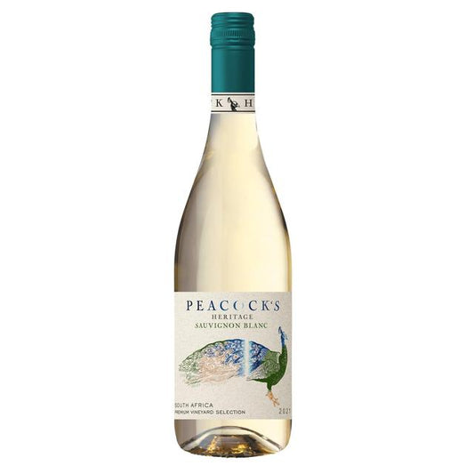 Peacock's Heritage Sauvignon blanc Wine & Champagne M&S Title  