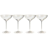 M&S The Sommelier's Edit Set of 4 Champagne Saucers 'One Size Clear Tableware & Kitchen Accessories M&S   