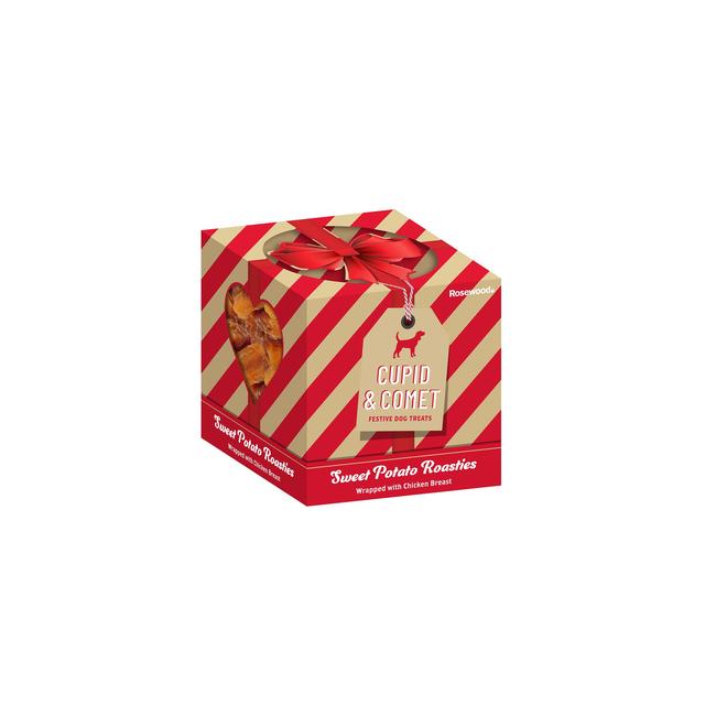 Rosewood Cupid and Comet Sweet Potato Roasties Dog Treats Pet Supplies M&S   