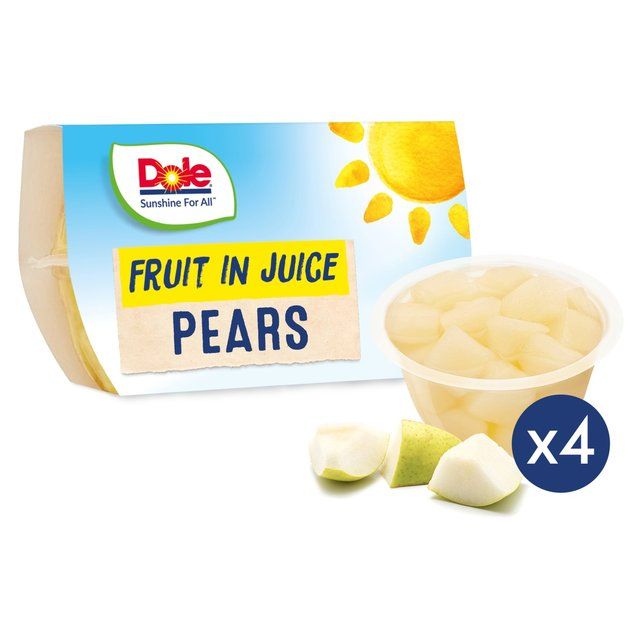 Dole Diced Pears in Juice Multipack