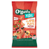 Organix KIDS Pizza Wholegrain Organic Llama Puffs Multipack 4x12g Crisps, Nuts & Snacking Fruit M&S   