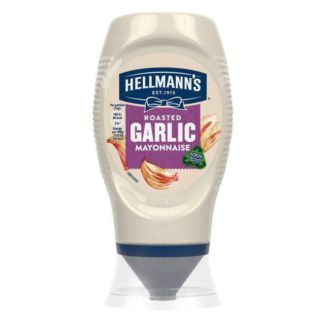 Hellmann's Garlic Squeezy Mayonnaise Table sauces, dressings & condiments M&S   