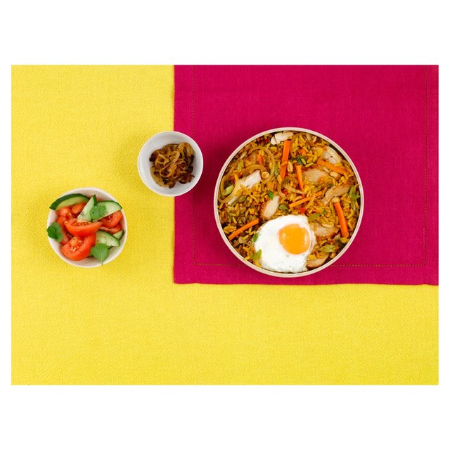 Tilda Microwave Limited Edition Indonesian Fried Long Grain Rice Rice, Pasta & Noodles M&S   