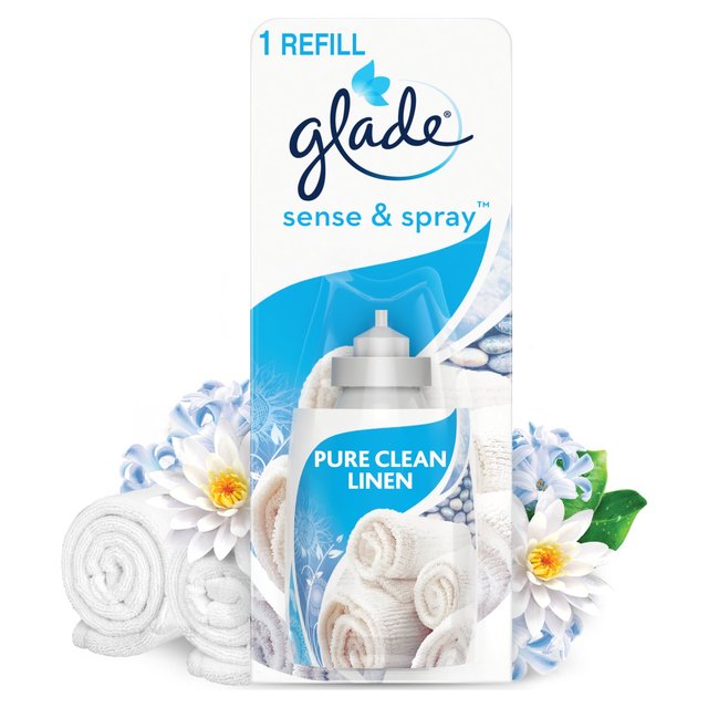 Glade Sense & Spray Refill Clean Linen Air Freshener