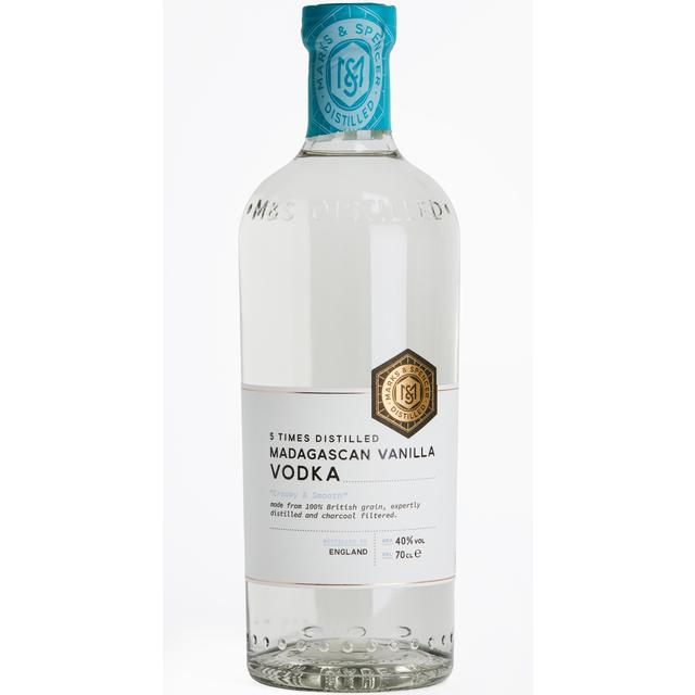 M&S Distilled 5 Times Distilled Madagascan Vanilla Vodka Liqueurs and Spirits M&S Default Title  