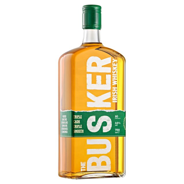 The Busker Blend Irish Whiskey Liqueurs and Spirits M&S   