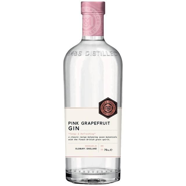 M&S Distilled Pink Grapefruit Gin