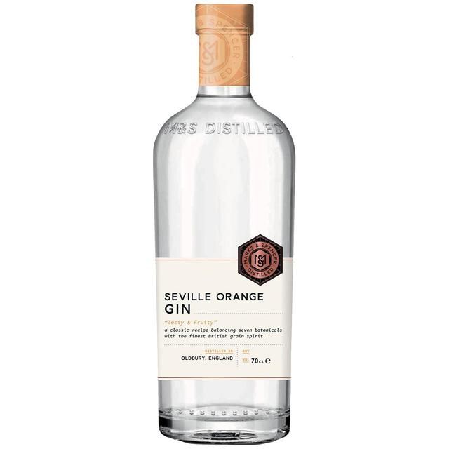 M&S Distilled Seville Orange Gin Liqueurs and Spirits M&S Default Title  