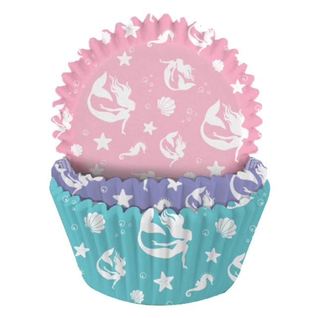 Anniversary House Mermaid Cupcake Cases Sugar & Home Baking M&S Default Title  