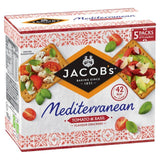 Jacob's Mediterranean Tomato and Basil Biscuits, Crackers & Bread M&S   