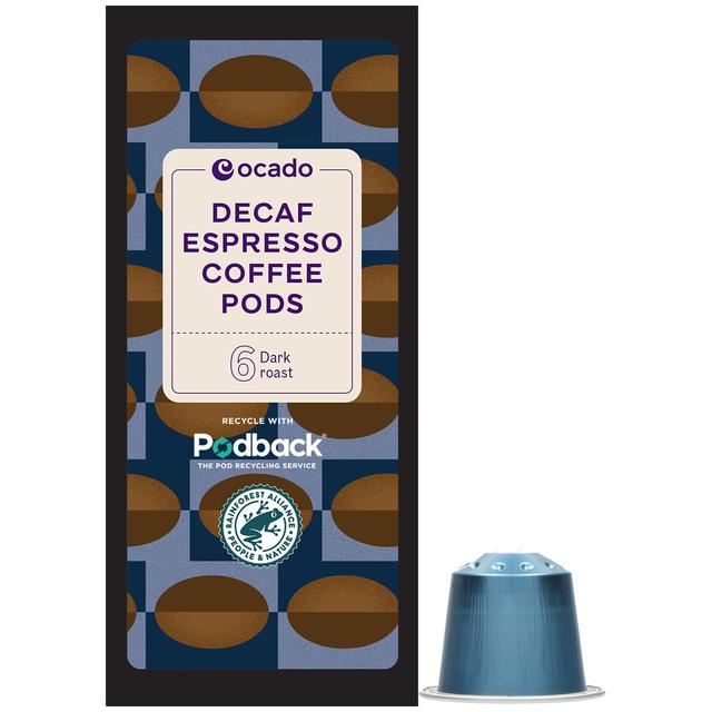 Ocado Espresso Decaf Coffee Pods Tea M&S Default Title  