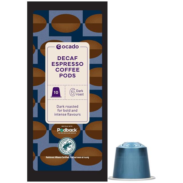 Ocado Espresso Decaf Coffee Pods