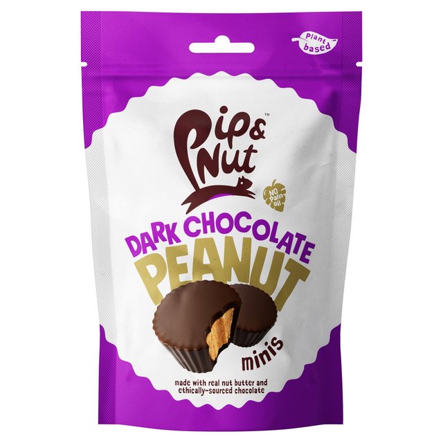 Pip & Nut Mini Dark Chocolate Peanut Butter Cups