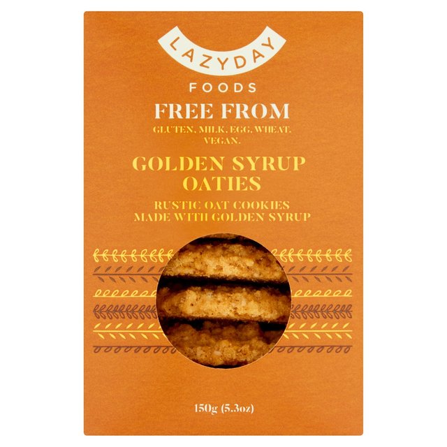 Lazy Day Foods Golden Syrup Oatie Biscuits Free from M&S Default Title  