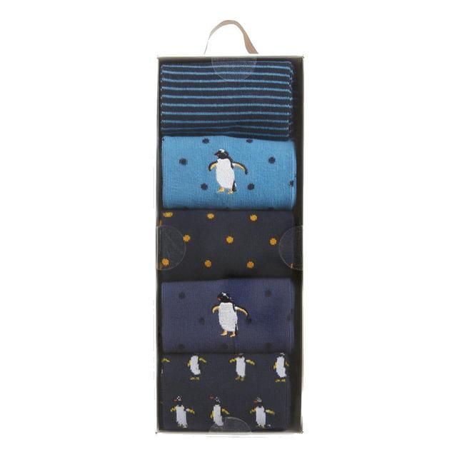 M&S Penguin Socks Gift Box General Household M&S   