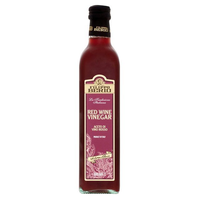 Filippo Berio Red Wine Vinegar Cooking Ingredients & Oils M&S Default Title  