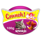 Whiskas Crunch Tasty Topping Adult Cat Treat Biscuits Cat Food & Accessories ASDA   