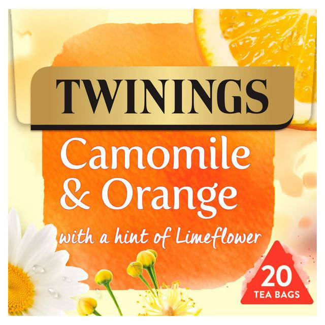 Twinings Camomile & Orange Herbal Tea, 20 Tea Bags GOODS Sainsburys   