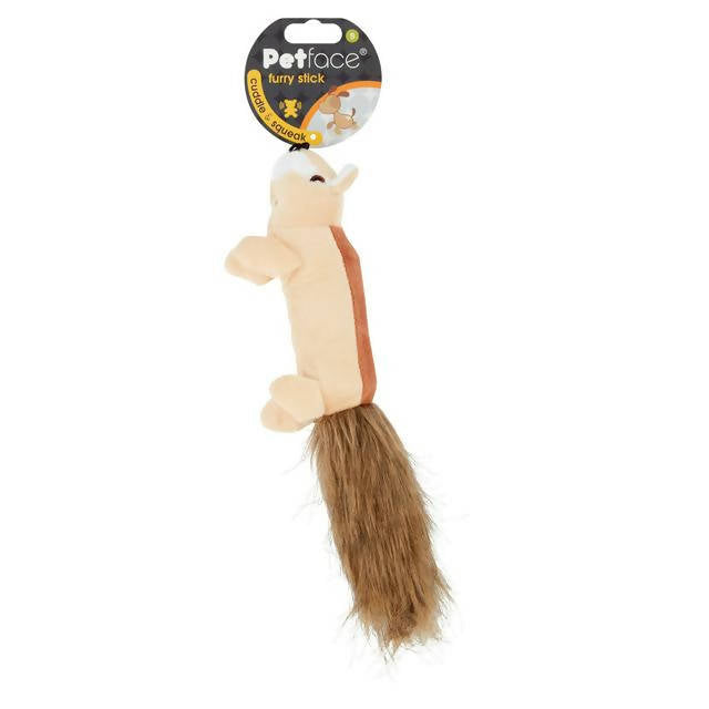 Petface Furry Stick Dog Toy Small