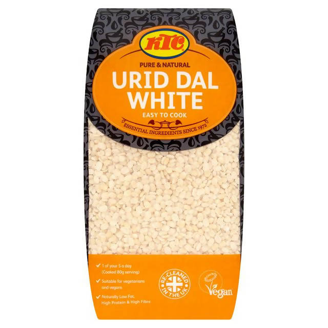 Ktc Urid Dal White 1kg Pulses & beans Sainsburys   