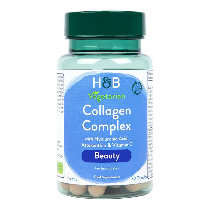 Holland & Barrett Vegetarian Collagen Complex 30 Tablets Food Supplement Holland&Barrett   