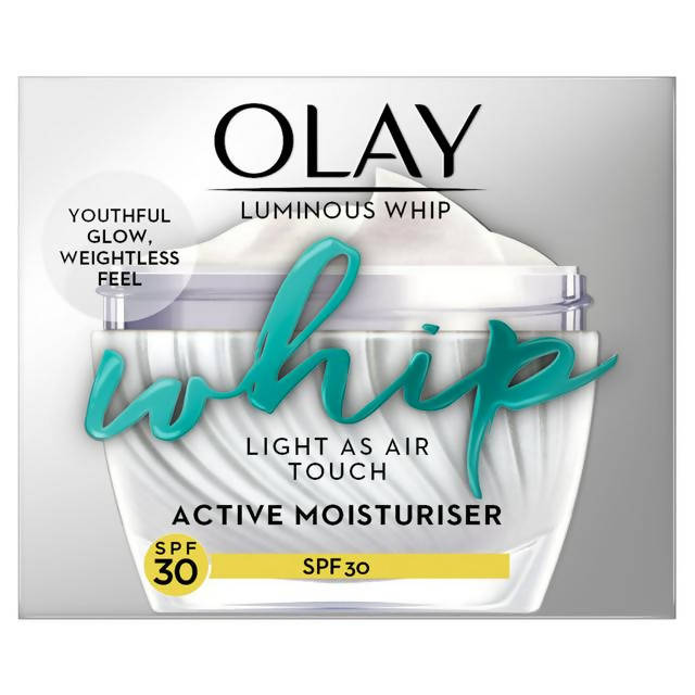 Olay Luminous Whip Light As Air Moisturiser For Glowing Skin SPF30