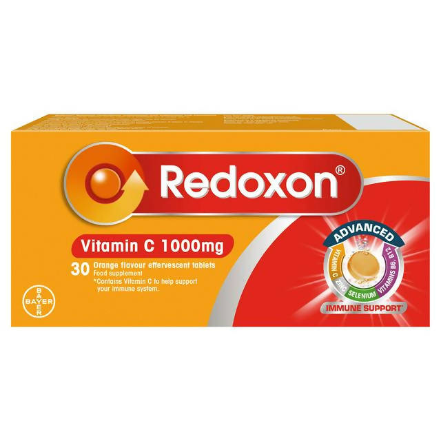 Redoxon Orange Immune Support Vitamin C Tablets x30 PERSONAL CARE Sainsburys   