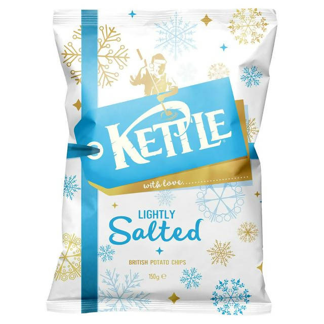 Kettle Chips Lightly Salted Sharing Crisps 150g