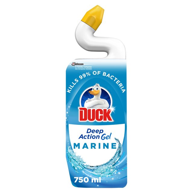 Duck Deep Action Gel Toilet Liquid Cleaner Marine Bathroom M&S Default Title  