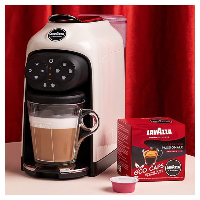 Lavazza A Modo Mio Compostable Passionale Coffee Capsules Food Cupboard M&S   