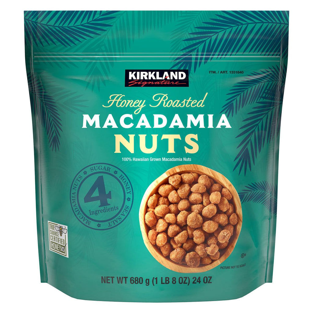 Kirkland Signature Honey Roasted Macadamia Nuts, 680g