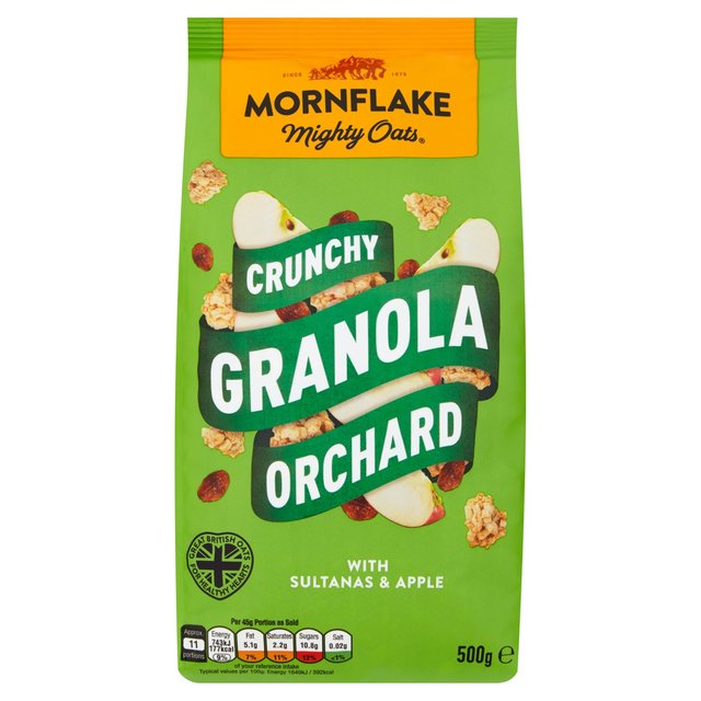 Mornflake Orchard Oat Granola Cereals M&S Default Title  