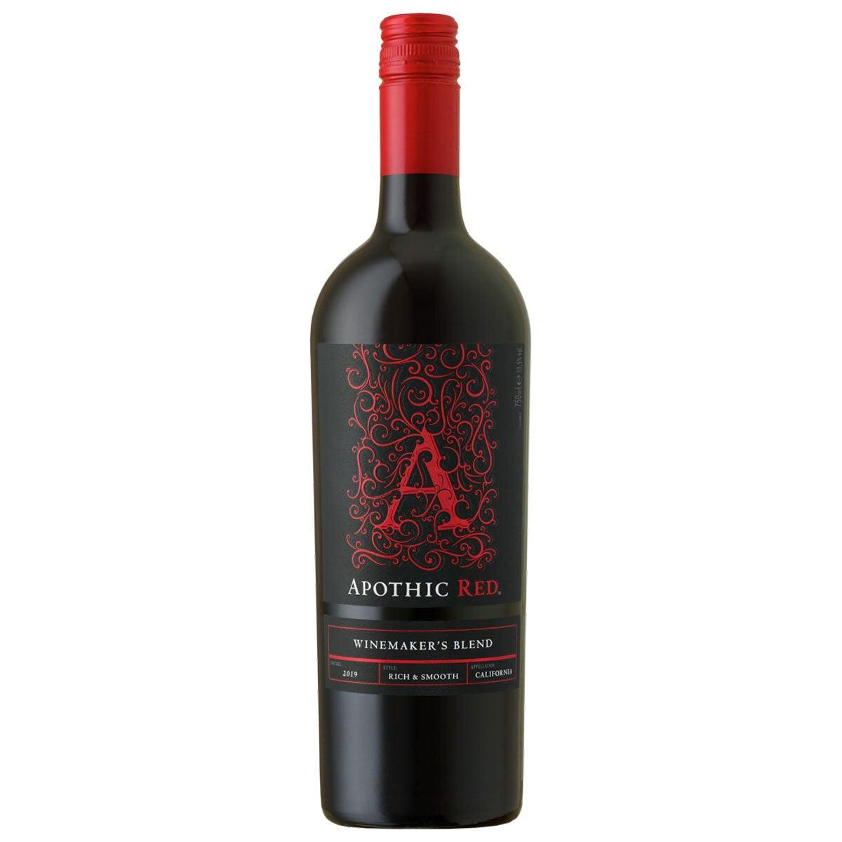 Apothic Red Wine 2019, 75cl Red Wine Costco UK   