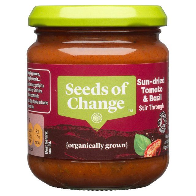 Seeds Of Change Sun Dried Tomato Organic Pasta Sauce GOODS M&S   