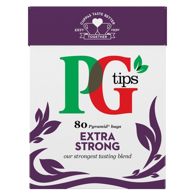 PG Tips Extra Strong Pyramid Teabags GOODS M&S   