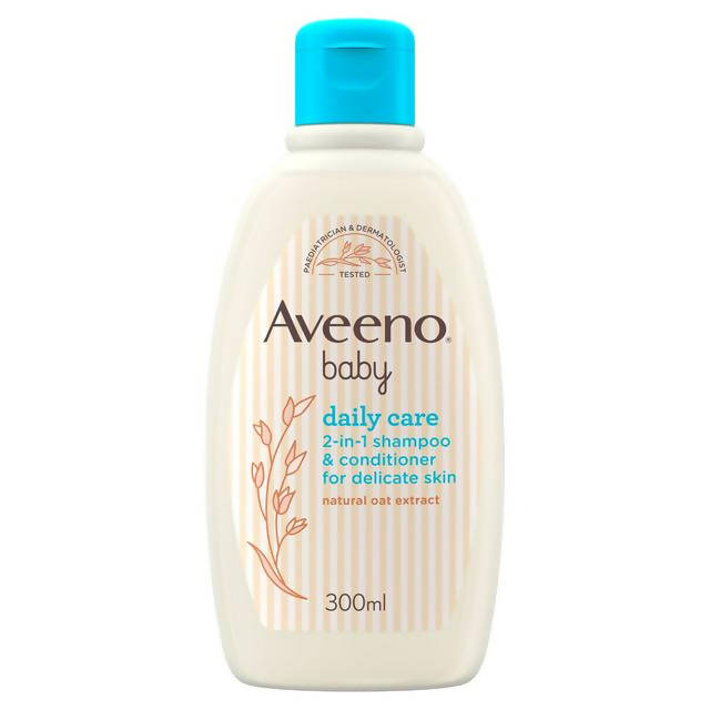 Aveeno Baby Daily Care 2-in-1 Shampoo & Conditioner 300ml