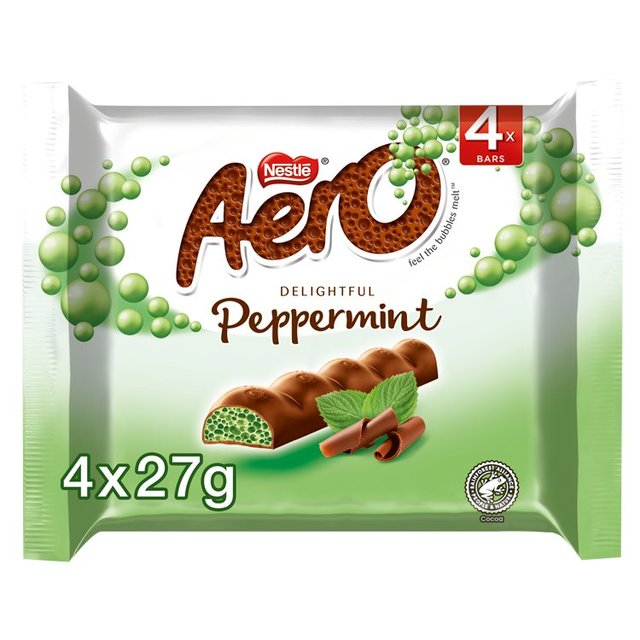 Aero Peppermint Mint Chocolate Multipack Food Cupboard M&S Default Title  